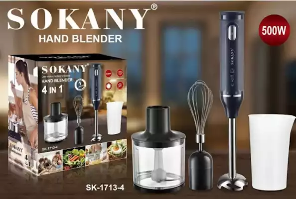 Погруженный блендер Sokany SK-1713-4